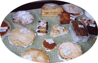 Cakes stall
